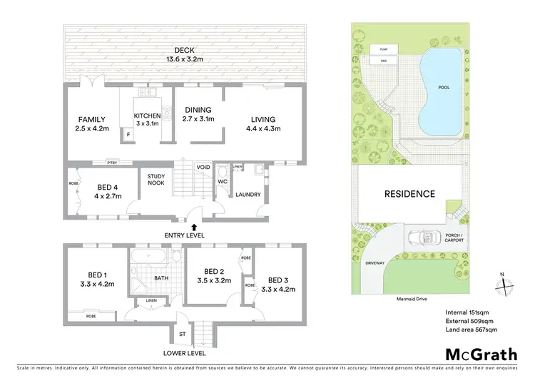 Floorplan of Homely house listing, 17 Mermaid Drive, Bateau Bay NSW 2261