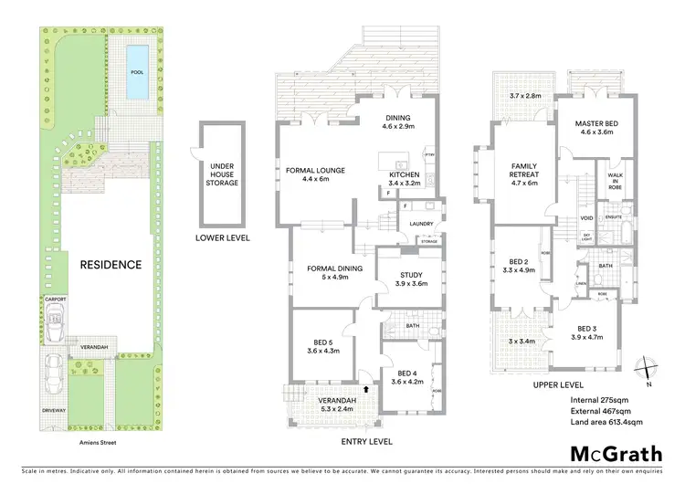 Floorplan of Homely house listing, 12 Amiens Street, Gladesville NSW 2111