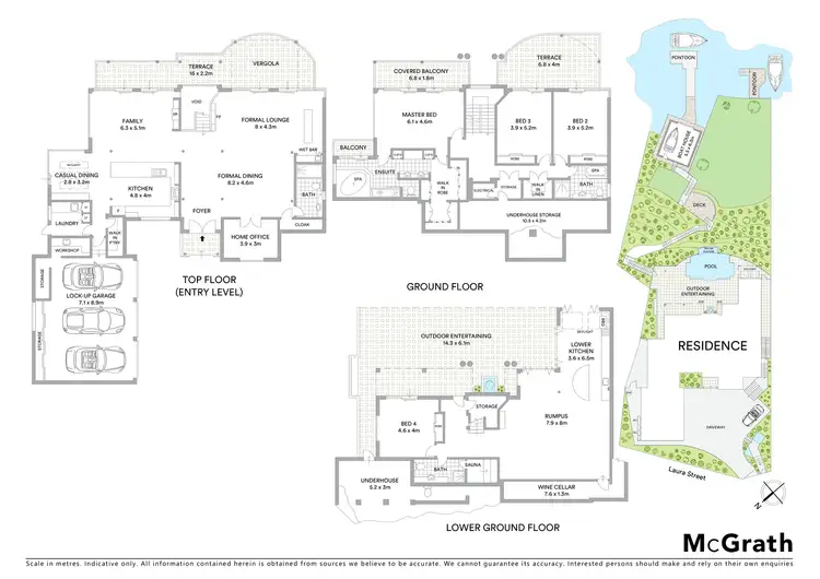 Floorplan of Homely house listing, 1A Laura Street, Seaforth NSW 2092