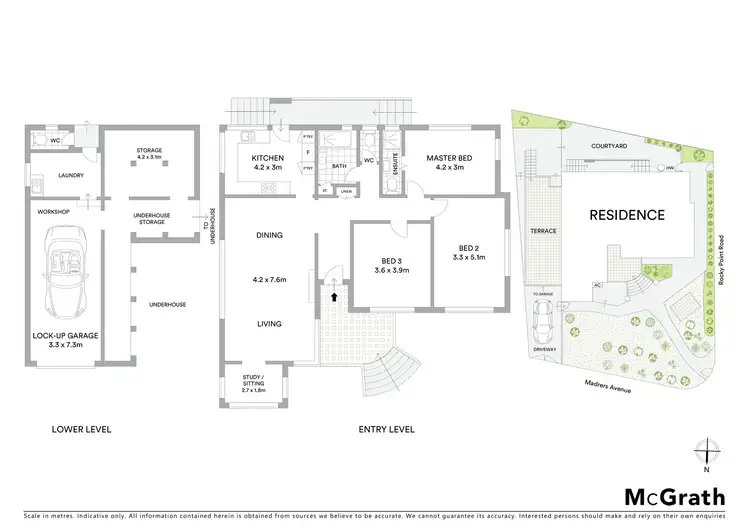 Floorplan of Homely house listing, 1 Madrers Avenue, Kogarah NSW 2217