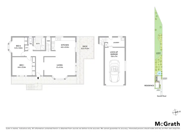 Floorplan of Homely villa listing, 5/64 Sawtell Road, Toormina NSW 2452