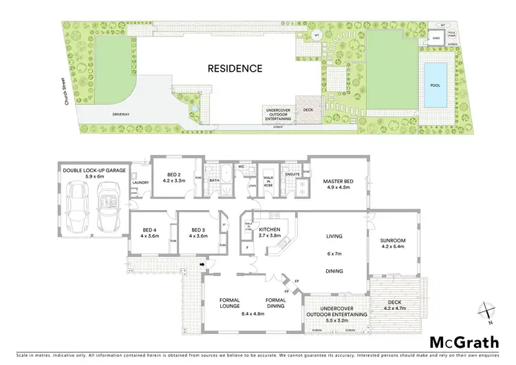 Floorplan of Homely house listing, 13 Church Street, Woolooware NSW 2230
