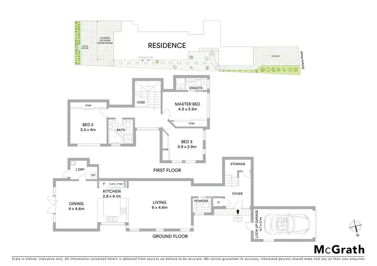 Floorplan of Homely townhouse listing, 2/34 Dolans Road, Woolooware NSW 2230