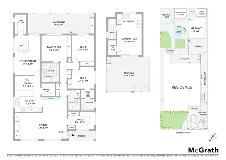 Floorplan of Homely house listing, 34 Bordeaux Parade, Mermaid Waters QLD 4218