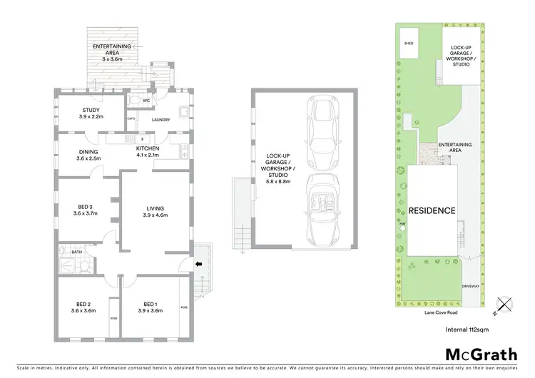 Floorplan of Homely house listing, 49 Lane Cove Road, Ryde NSW 2112
