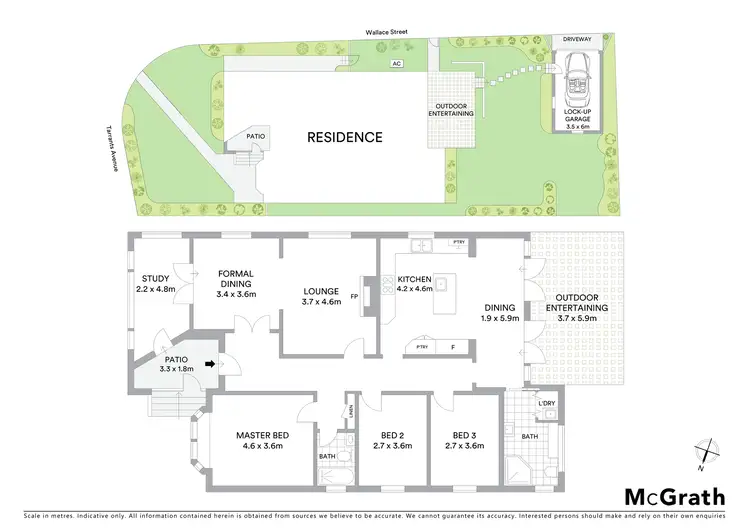 Floorplan of Homely house listing, 12 Tarrants Avenue, Eastwood NSW 2122