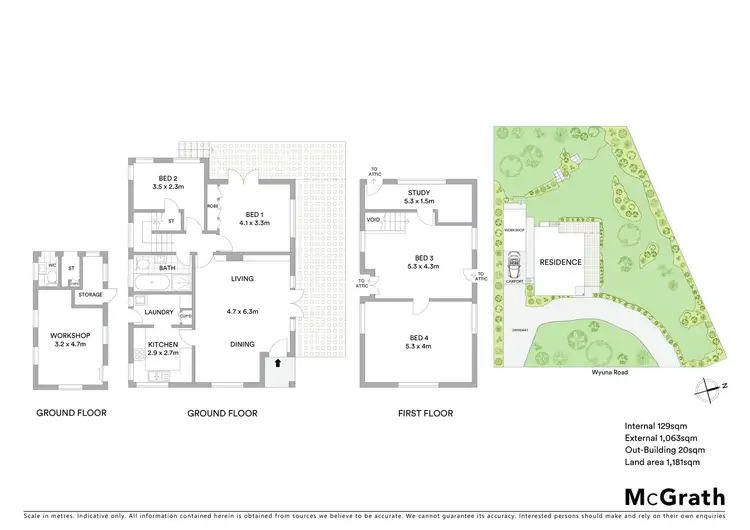 Floorplan of Homely house listing, 9 Wyuna Road, West Pymble NSW 2073