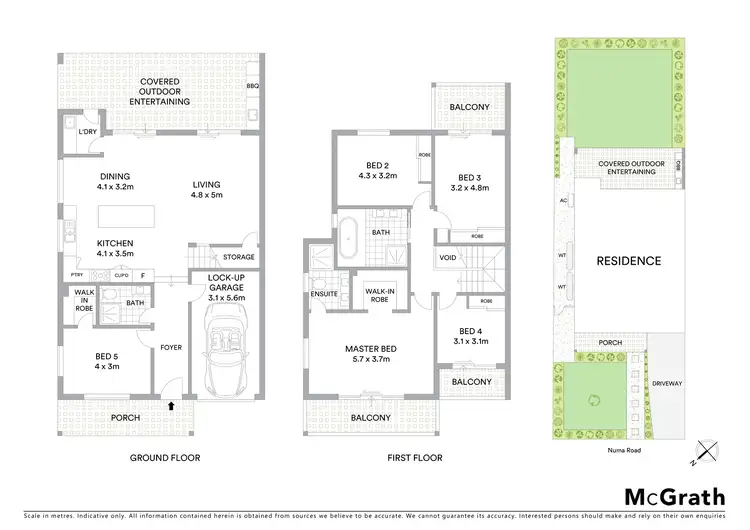 Floorplan of Homely house listing, 5 Numa Road, North Ryde NSW 2113