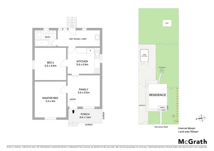 Floorplan of Homely house listing, 64 Stornaway Road, Queanbeyan NSW 2620
