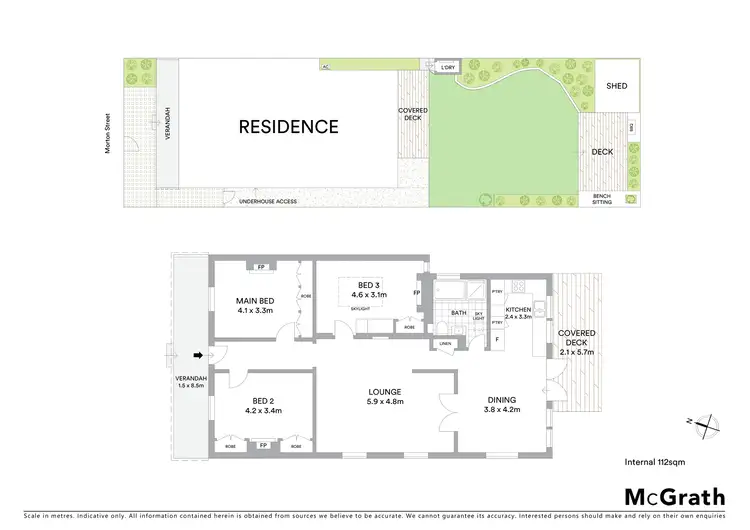 Floorplan of Homely house listing, 12 Morton Street, Lilyfield NSW 2040