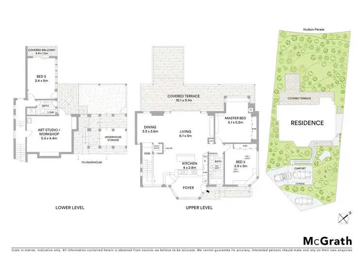 Floorplan of Homely house listing, 303 Hudson Parade, Avalon Beach NSW 2107