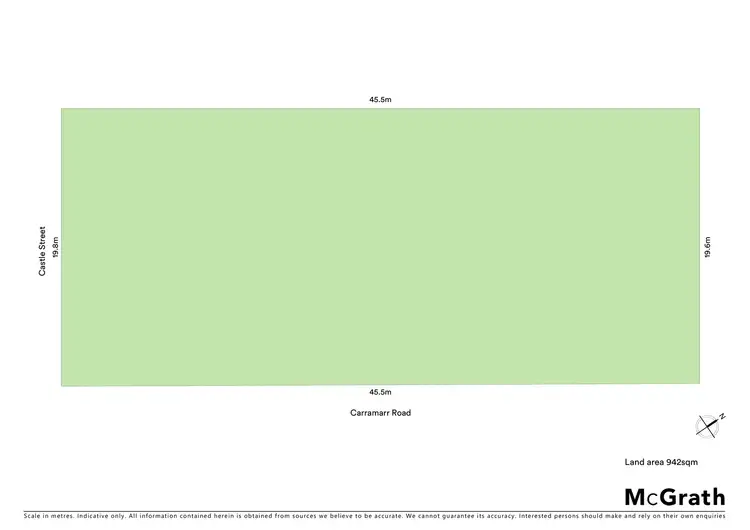 Floorplan of Homely land listing, 56 Castle Street, Castle Hill NSW 2154