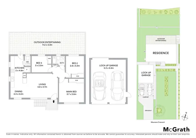 Floorplan of Homely house listing, 15 Maurene Crescent, Charlestown NSW 2290