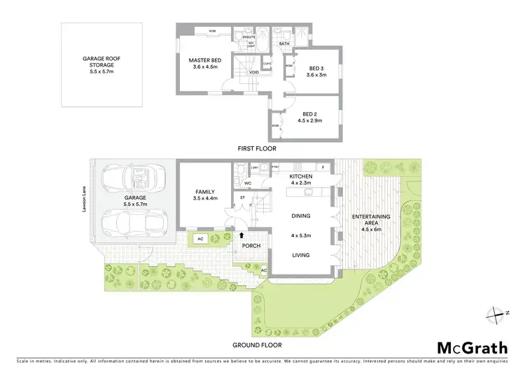 Floorplan of Homely townhouse listing, 30 Lawson Lane, Naremburn NSW 2065