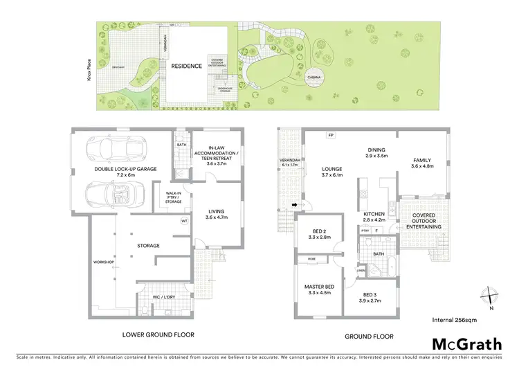 Floorplan of Homely house listing, 25 Knox Place, Normanhurst NSW 2076