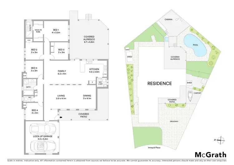 Floorplan of Homely house listing, 3 Intrepid Place, Greenfield Park NSW 2176