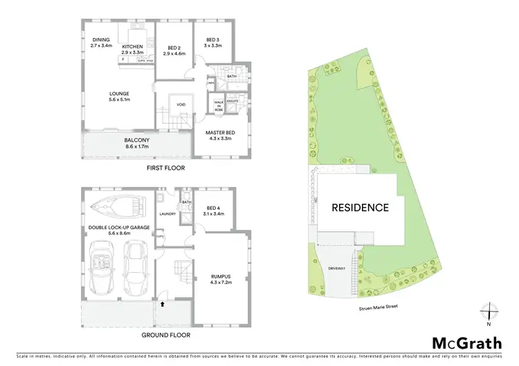 Floorplan of Homely house listing, 22 Struen Marie Street, Kareela NSW 2232