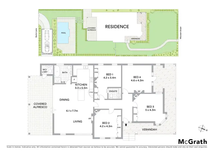 Floorplan of Homely house listing, 16 Waratah Street, Roseville NSW 2069