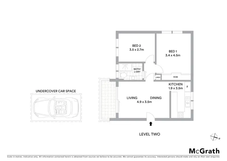 Floorplan of Homely apartment listing, 24/4 Murray Street, Lane Cove NSW 2066