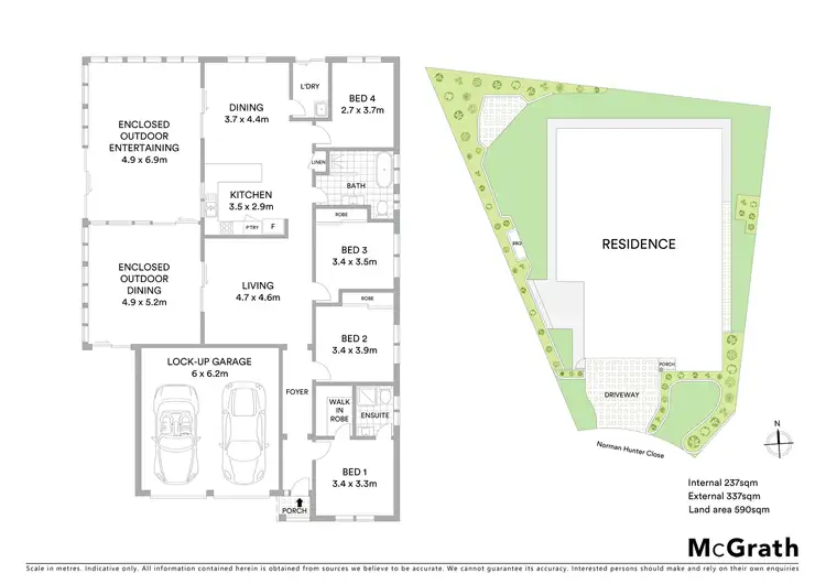 Floorplan of Homely house listing, 22 Norman Hunter Close, Kincumber NSW 2251