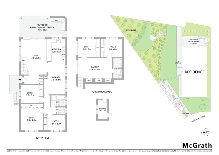 Floorplan of Homely house listing, 4 Kookaburra Place, Grays Point NSW 2232