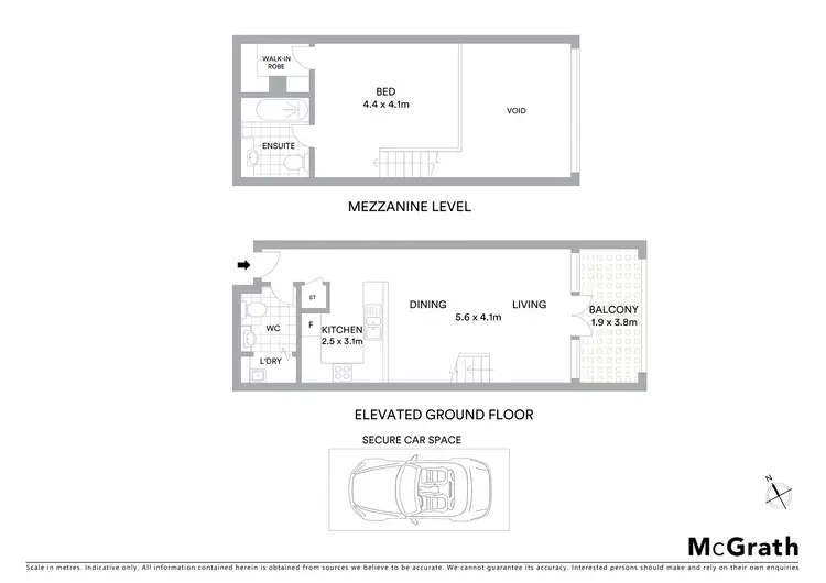 Floorplan of Homely apartment listing, 14/52 Shepherd Street, Chippendale NSW 2008