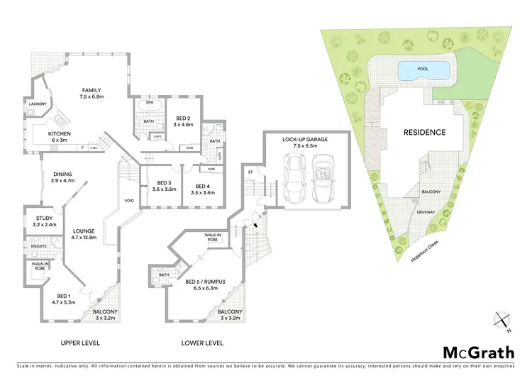 Floorplan of Homely house listing, 22 Hopetoun Close, Port Macquarie NSW 2444