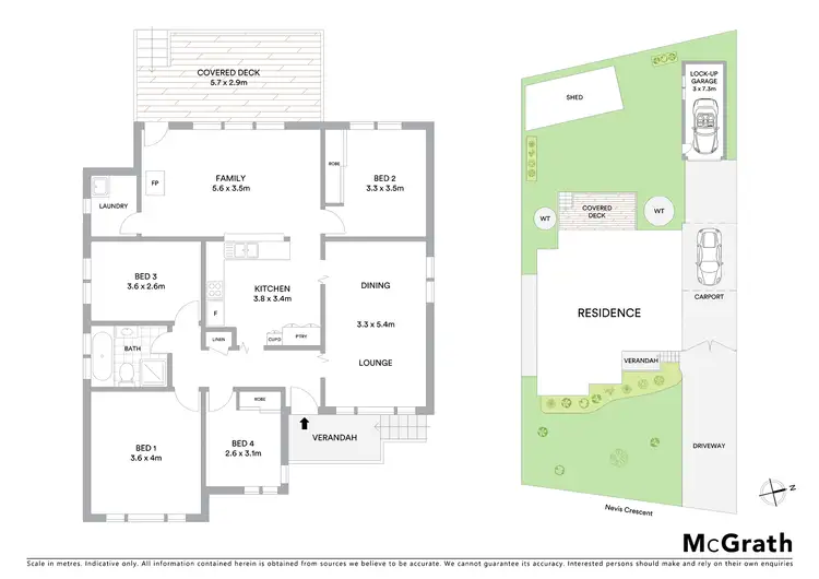 Floorplan of Homely house listing, 30 Nevis Crescent, Seven Hills NSW 2147