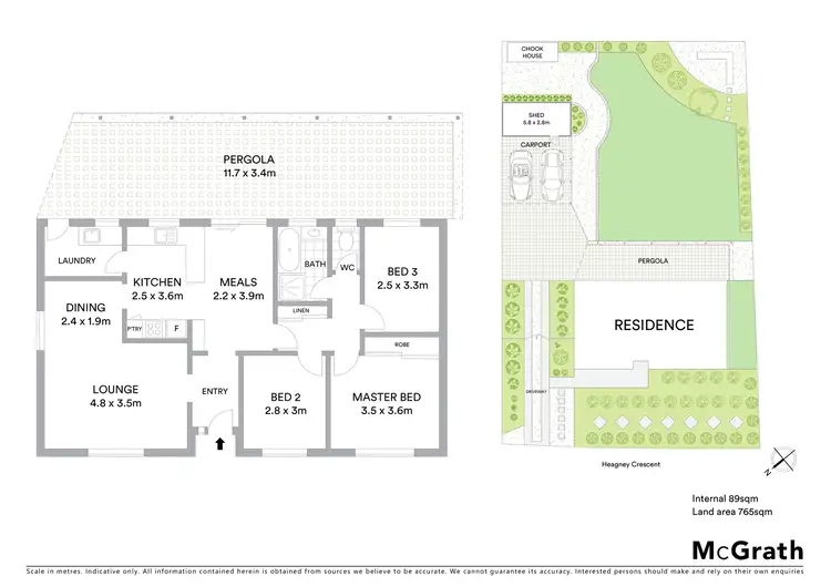 Floorplan of Homely house listing, 12 Heagney Crescent, Chisholm ACT 2905