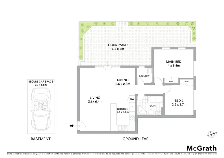 Floorplan of Homely apartment listing, 3/16 Fifth Avenue, Blacktown NSW 2148
