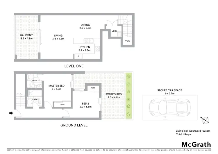Floorplan of Homely apartment listing, 20/56 Powell Street, Homebush NSW 2140