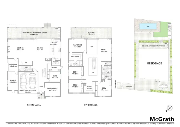 Floorplan of Homely house listing, 162B Quarry Road, Ryde NSW 2112