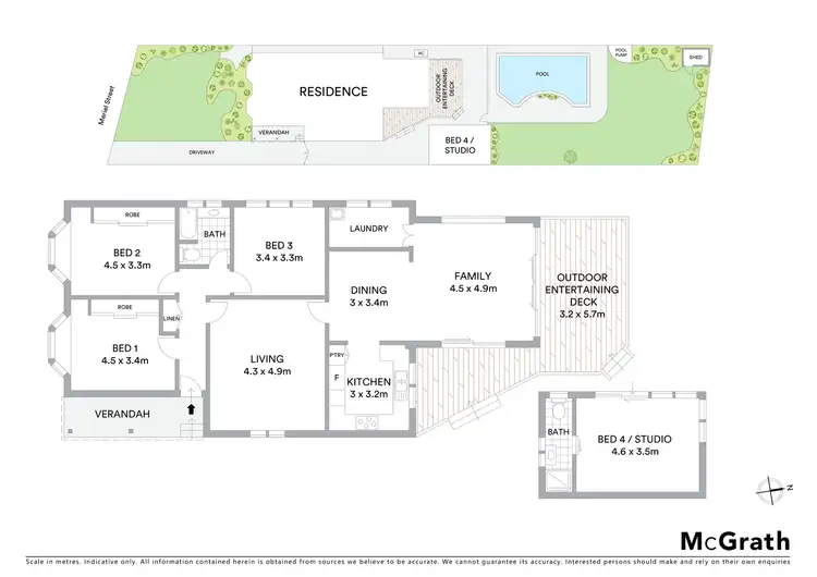 Floorplan of Homely house listing, 22 Meriel Street, Sans Souci NSW 2219