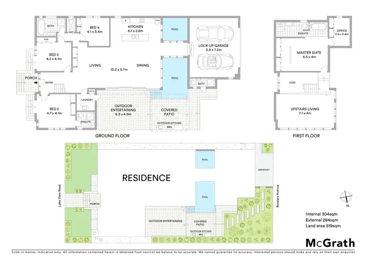 Floorplan of Homely house listing, 51 Bundara Avenue, Wamberal NSW 2260