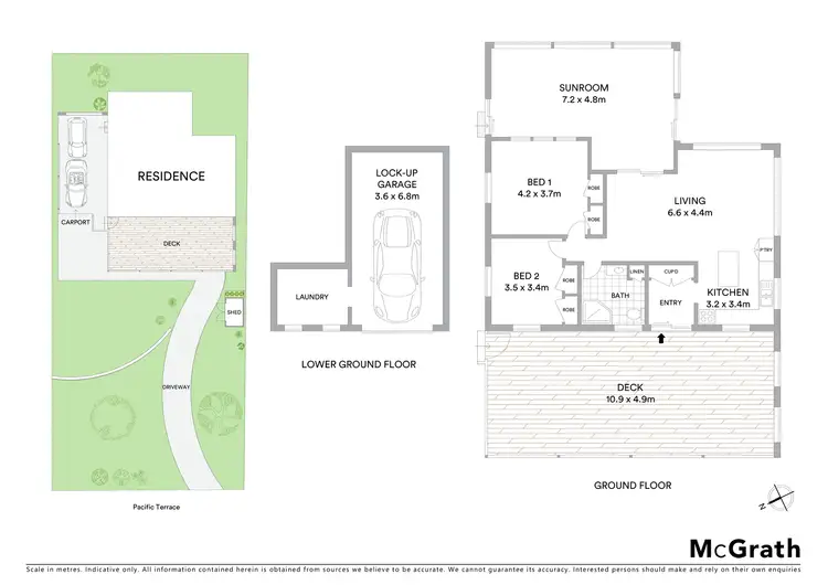 Floorplan of Homely house listing, 25 Pacific Terrace, East Ballina NSW 2478