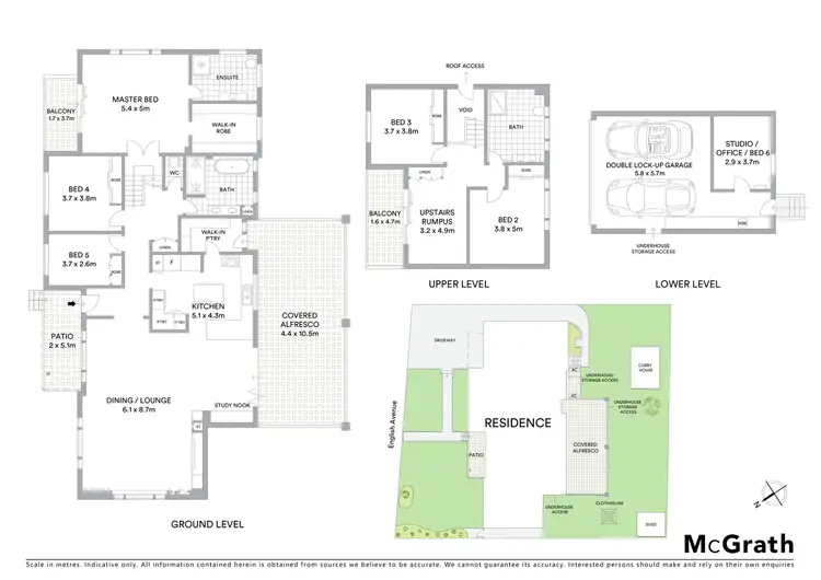 Floorplan of Homely house listing, 11 English Avenue, Castle Hill NSW 2154