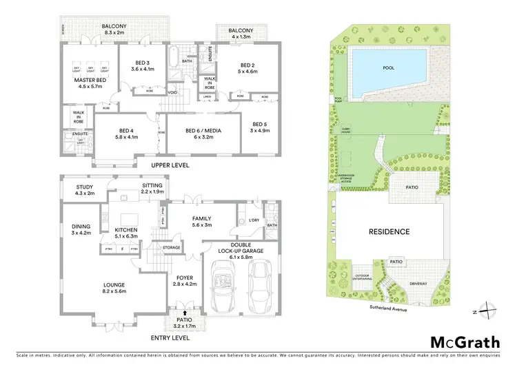 Floorplan of Homely house listing, 5 Sutherland Avenue, Wahroonga NSW 2076