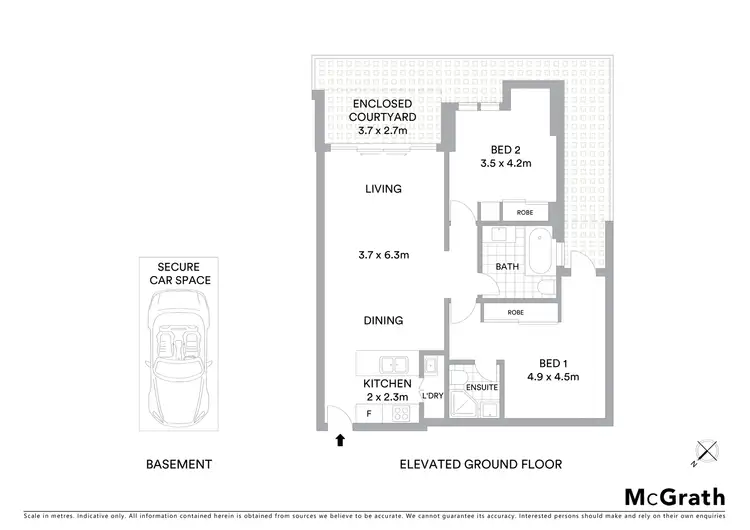 Floorplan of Homely apartment listing, 67/3 Queen Street, Campbelltown NSW 2560