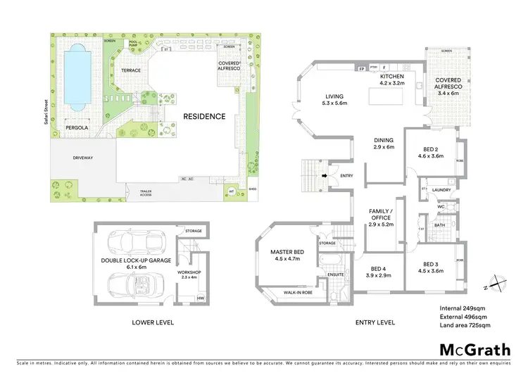 Floorplan of Homely house listing, 17 Safari Street, Noosa Heads QLD 4567