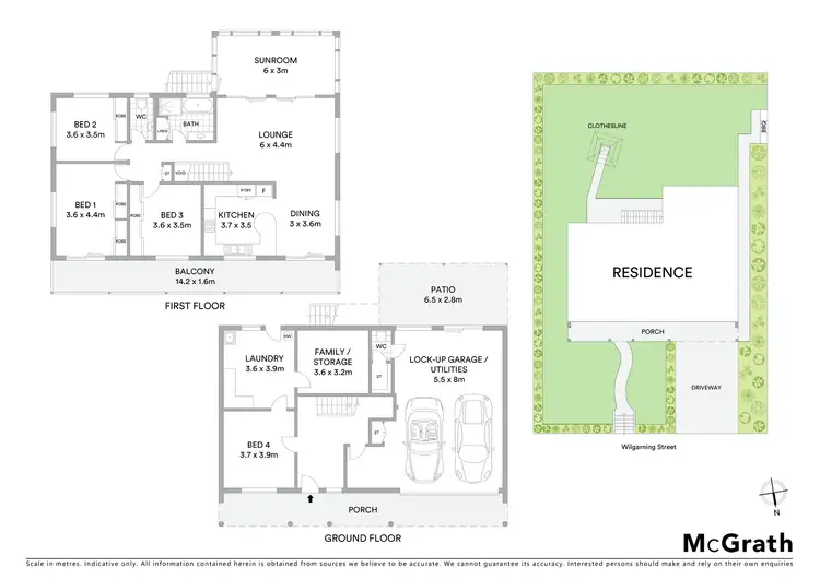 Floorplan of Homely house listing, 124 Wilgarning Street, Stafford Heights QLD 4053