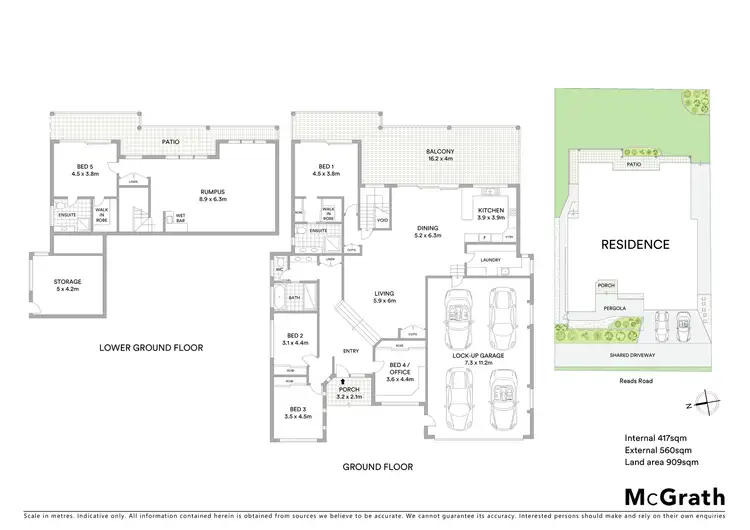 Floorplan of Homely house listing, 28 Reads Road, Wamberal NSW 2260