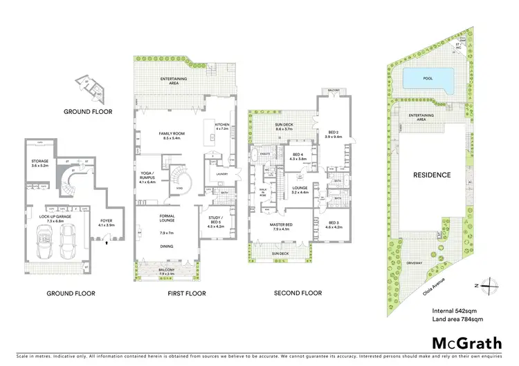 Floorplan of Homely house listing, 51 Olola Avenue, Vaucluse NSW 2030