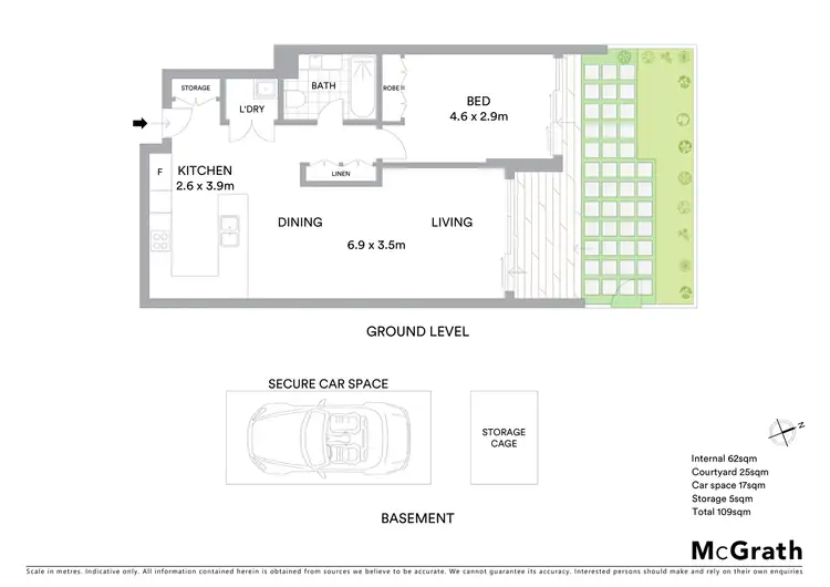 Floorplan of Homely apartment listing, 2/3 Bundarra Avenue, Wahroonga NSW 2076