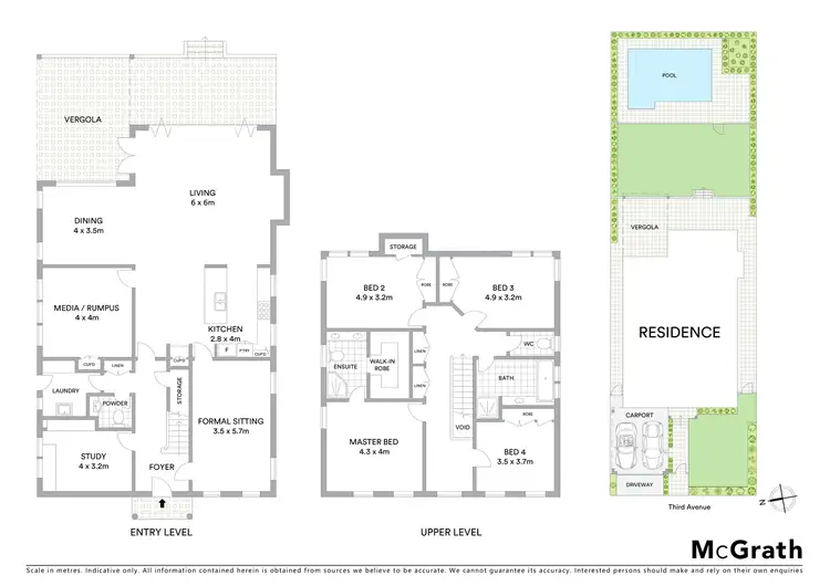 Floorplan of Homely house listing, 16 Third Avenue, Lane Cove NSW 2066