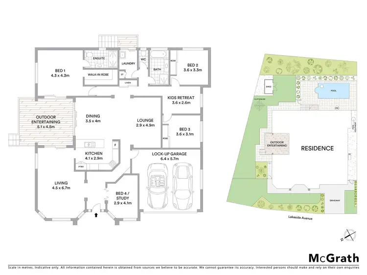 Floorplan of Homely house listing, 186 Lakeside Avenue, Springfield Lakes QLD 4300
