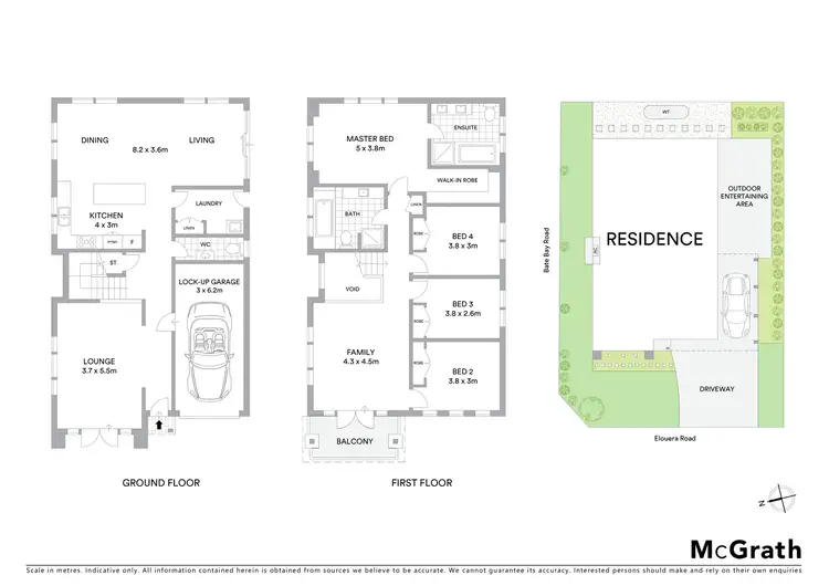 Floorplan of Homely house listing, 2A Elouera Road, Cronulla NSW 2230