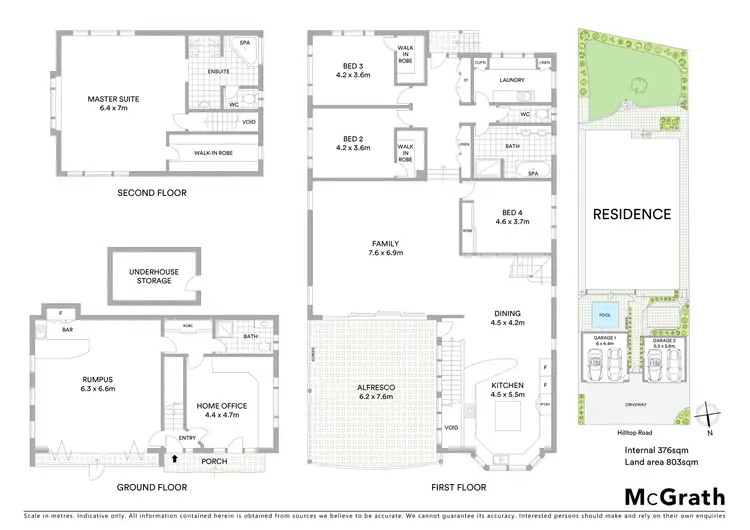 Floorplan of Homely house listing, 12 Hilltop Road, Wamberal NSW 2260