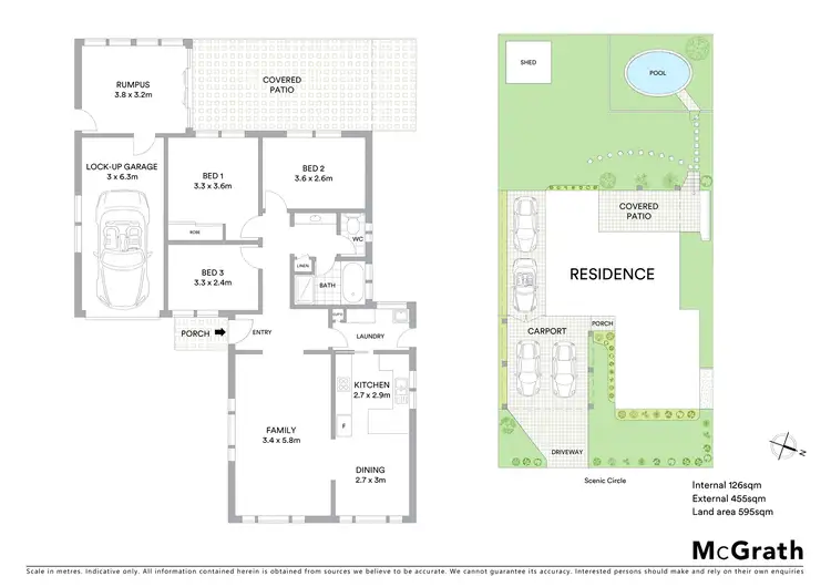 Floorplan of Homely house listing, 45 Scenic Circle, Budgewoi NSW 2262