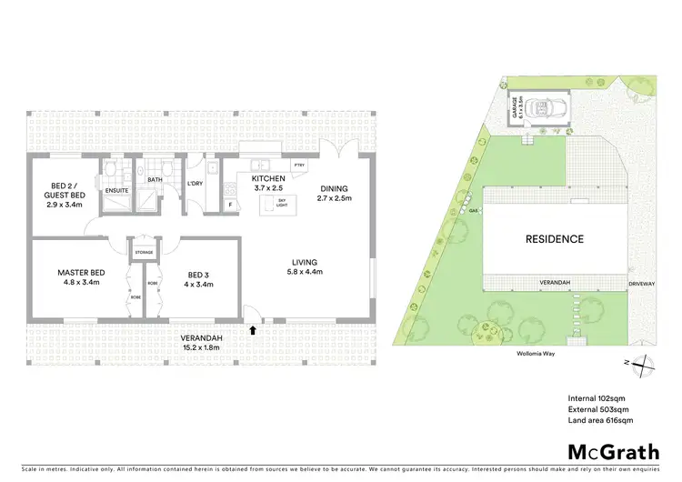 Floorplan of Homely house listing, 49 Wollomia Way, Sunrise Beach QLD 4567