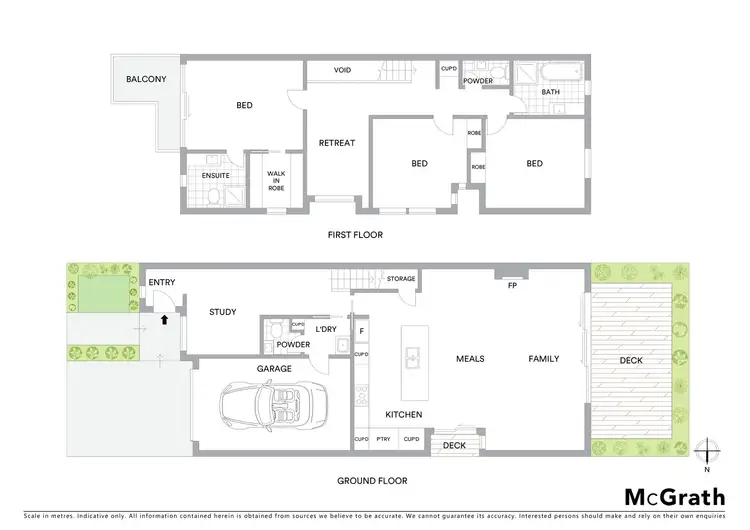 Floorplan of Homely house listing, 105 Mitford Street, Elwood VIC 3184